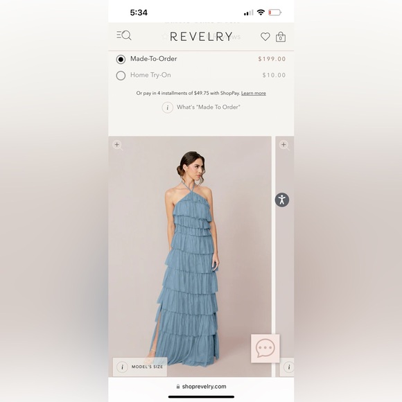 New Ruffle Revelry Dress - Picture 3 of 3